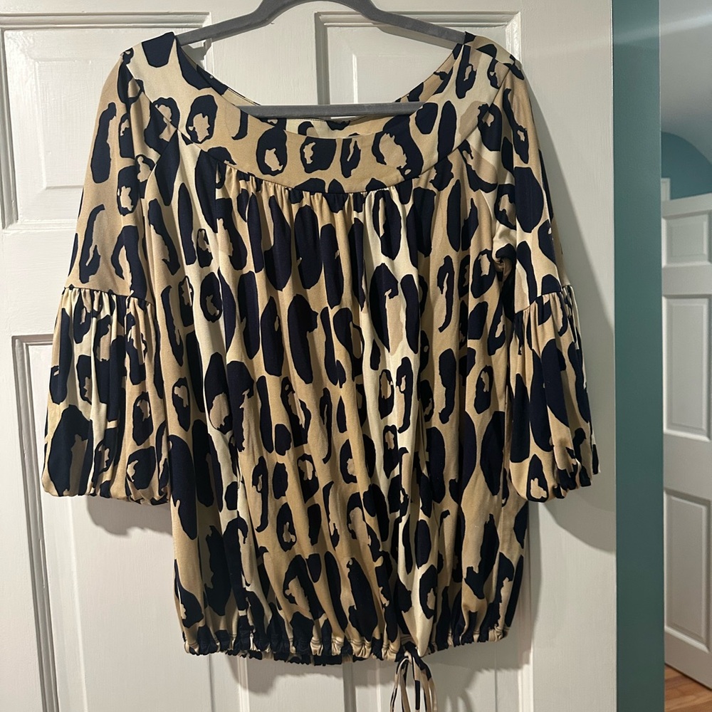 Diane vonFurstenberg silk/nylon top
